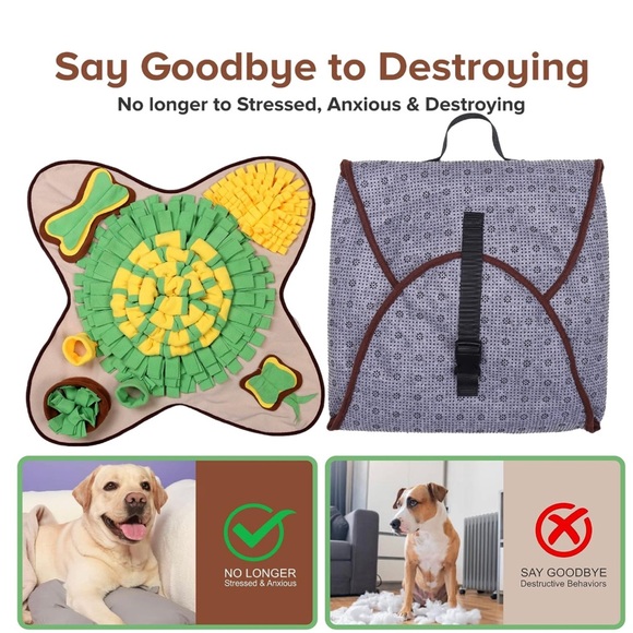 Large Snuffle Mat for Dogs Foldable - Picture 7 of 8